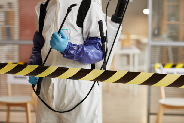 Professional Biohazard technician working in Woodbridge, VA